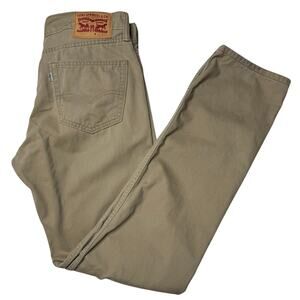 Levi's 501 Original Fit Tan Jeans 32x34 100% Cotton, 2015